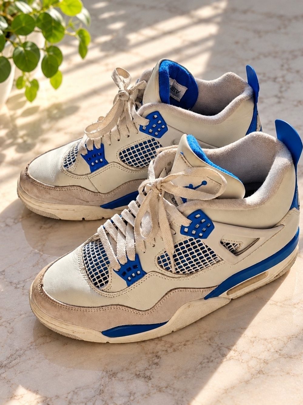 Air Jordan 4 Retro Military Blue/ Industrial Blue